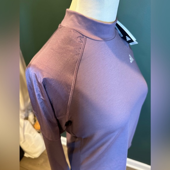 NWT! Adidas Women ULTIMATE SWEATSHIRT Running Carrera IM1881 Shadow Violet XS - Picture 8 of 15